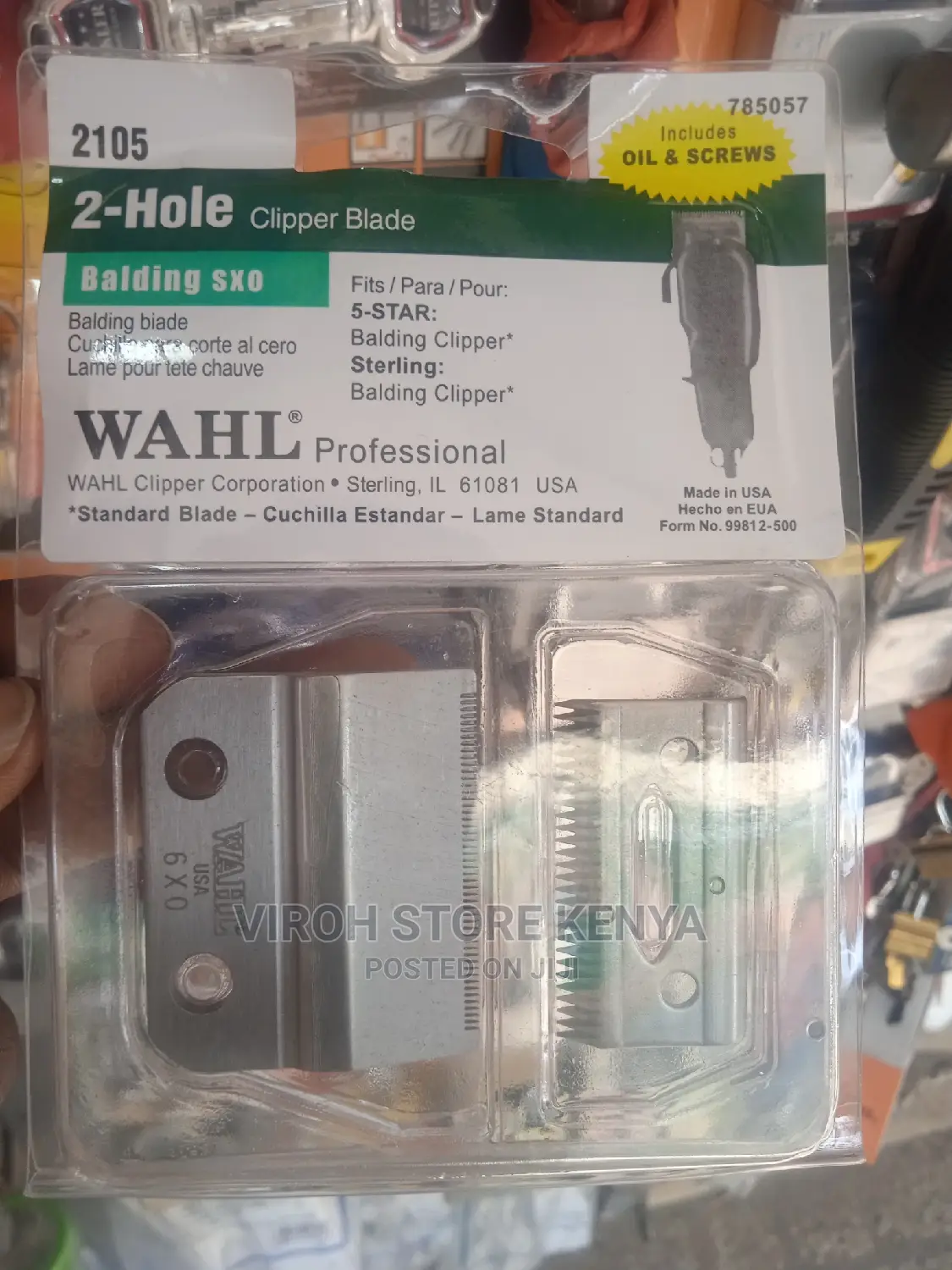 Wahl Balding Blades Shaving Machine Blades