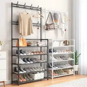 Generic All-in-1 Shoe Rack/Coat Rack/Cap Scarf Bag