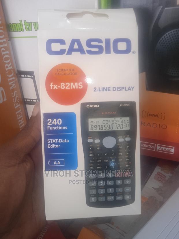 Original Casio Scientific Fx-82ms First Edition Calculator - main view