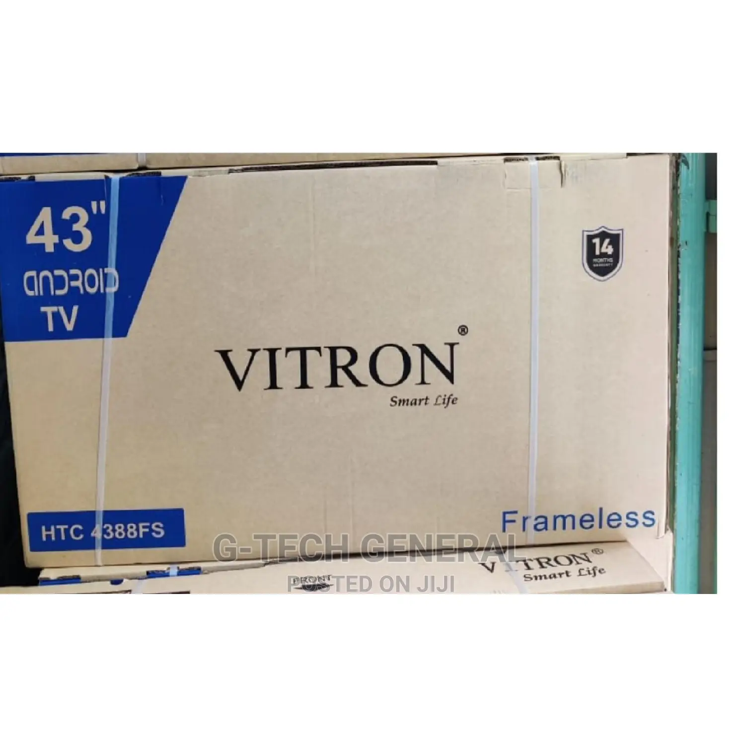 Vitron 43inch Tv-Frameless Smart Android