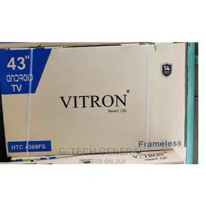 Vitron 43inch Tv-Frameless Smart Android