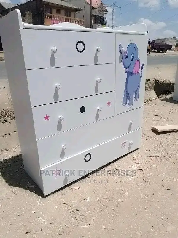 MDF Chest of Drawers 4 by 4 Fitts in Nairobi Central Furniture