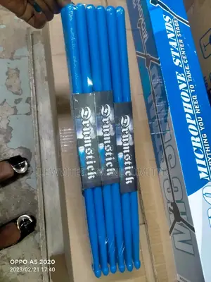 Blue Drumsticks Plastic