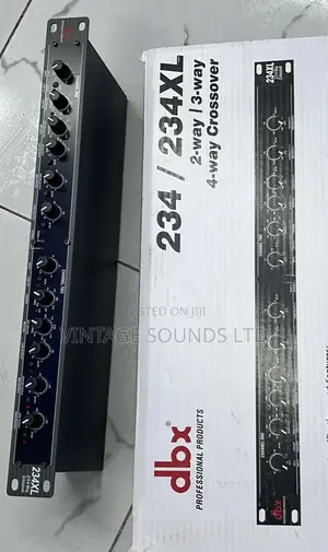 New DBX 234xl Stereo 2-Way, Mono 4-Way Crossover