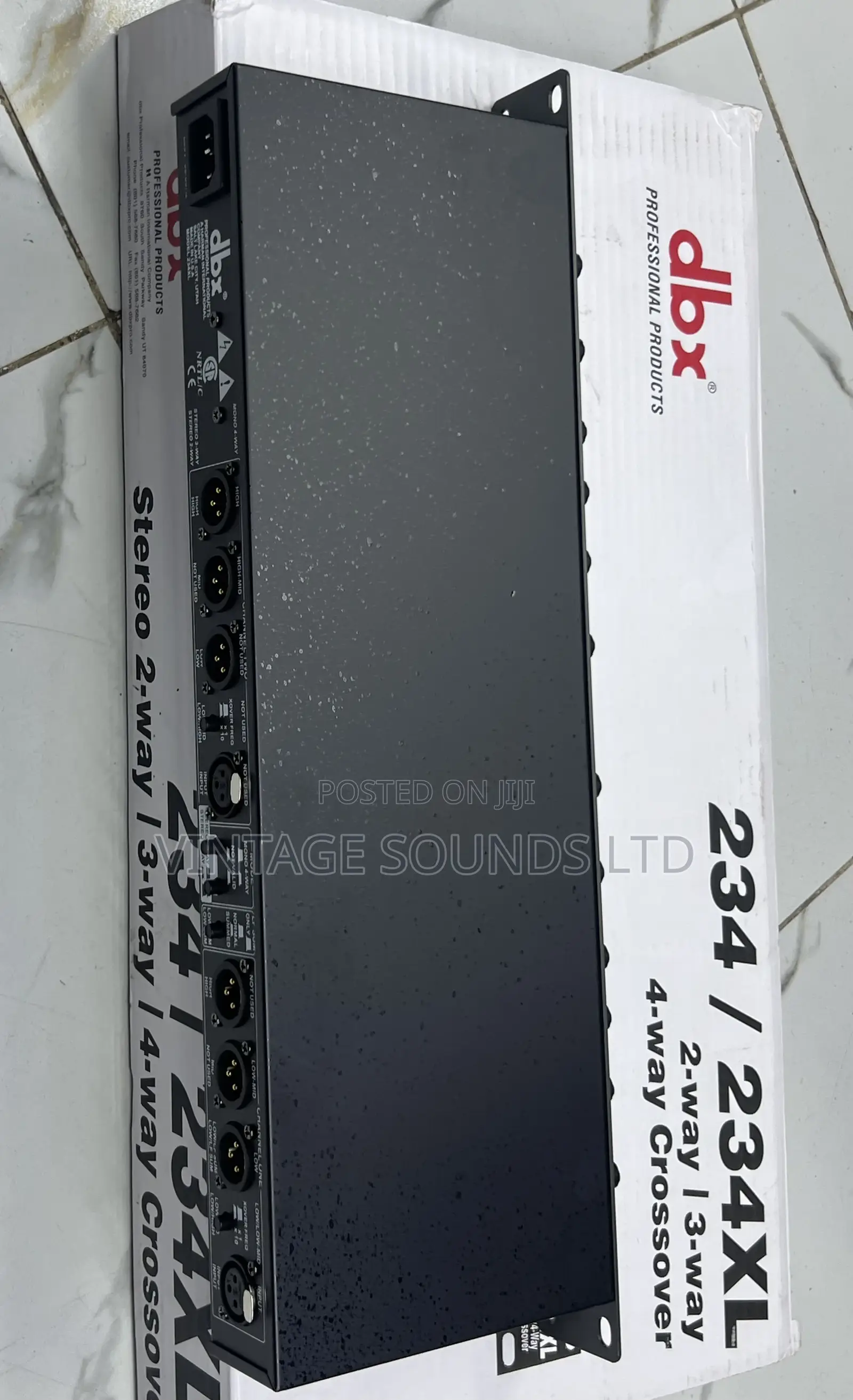 New DBX 234xl Stereo 2-Way, Mono 4-Way Crossover