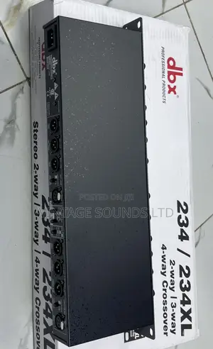 New DBX 234xl Stereo 2-Way, Mono 4-Way Crossover