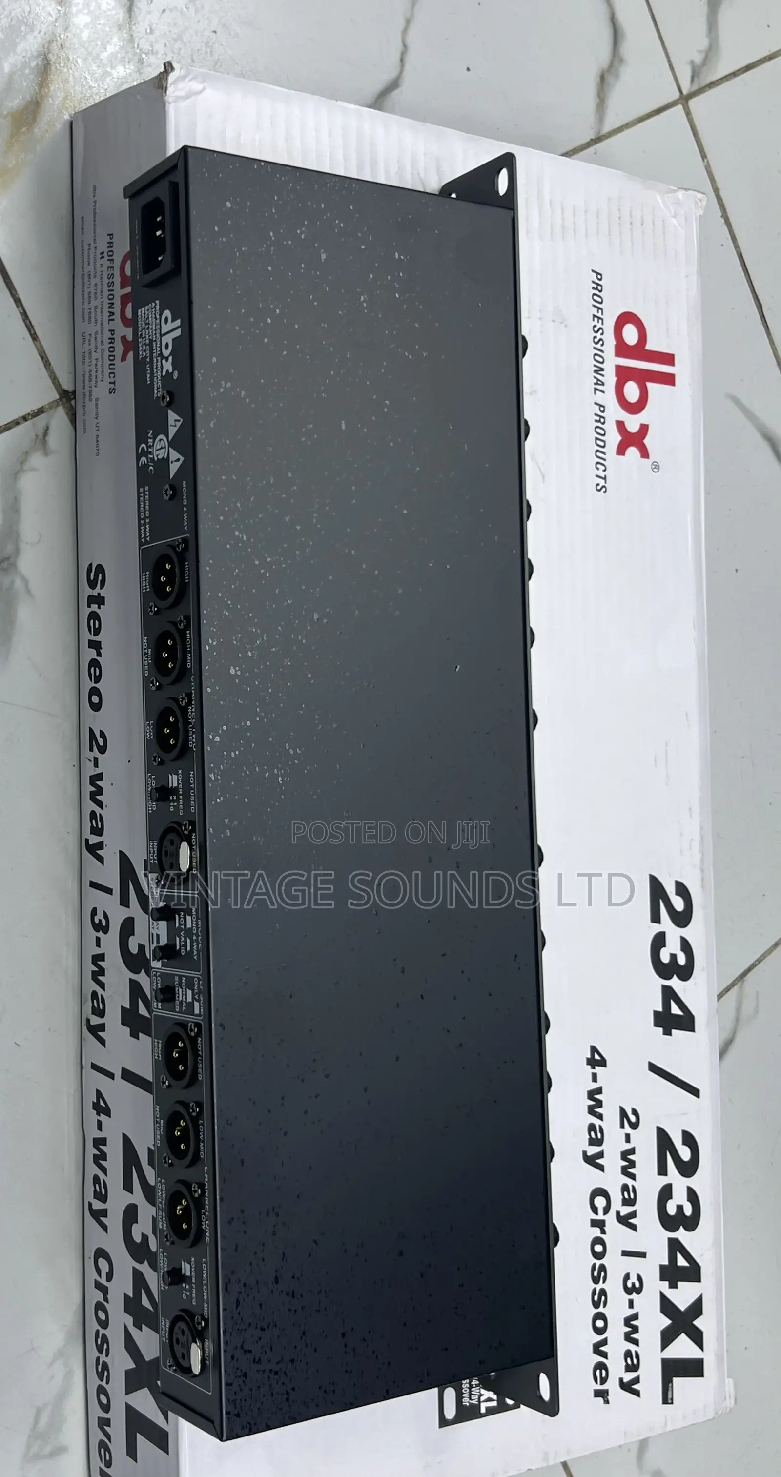 DBX 234XL Stereo 2-Way/Mono 3 or 4-Way Crossover