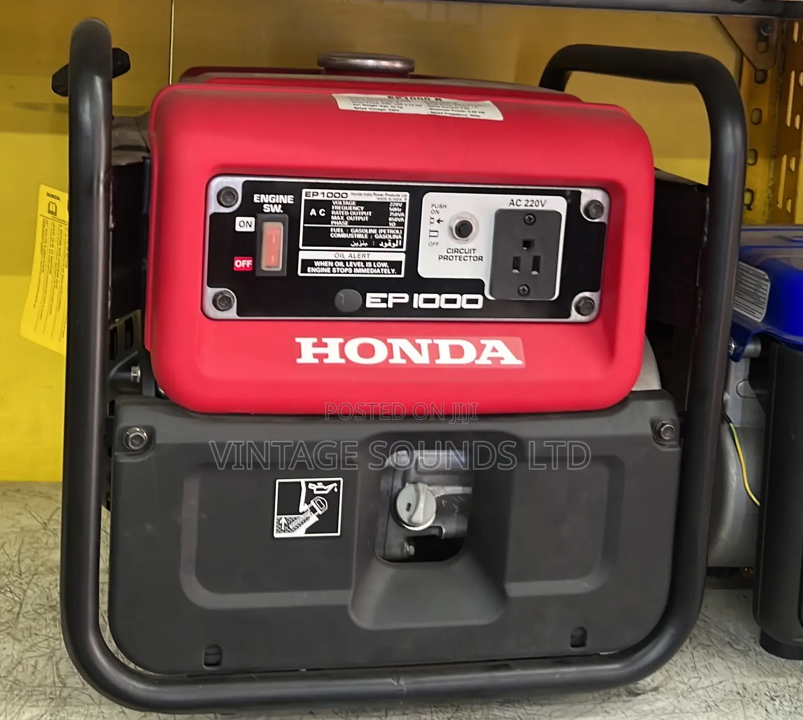 Honda Ep1000 Four Stroke Petrol Generator