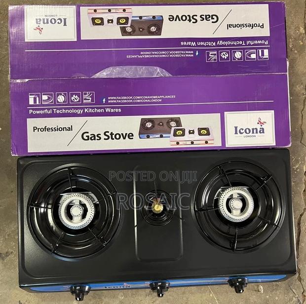 3 Burner Stainless Top