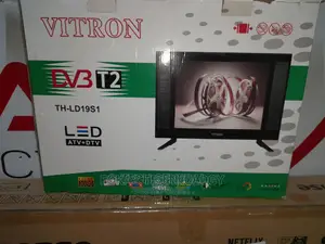 New Vitron 19” Hd Digital Led Tv Free to Air
