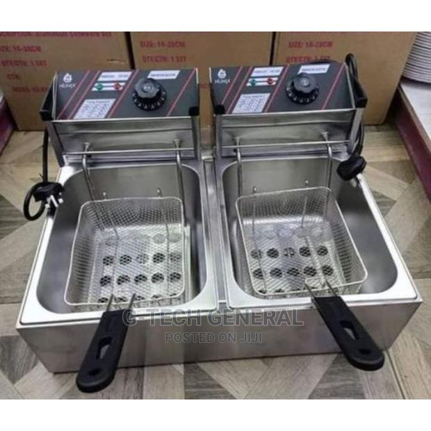 Nunix 6l+ 6l Commercial Double Deep Fryer