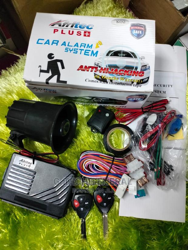 Car Alarm With Cut Out/Off.