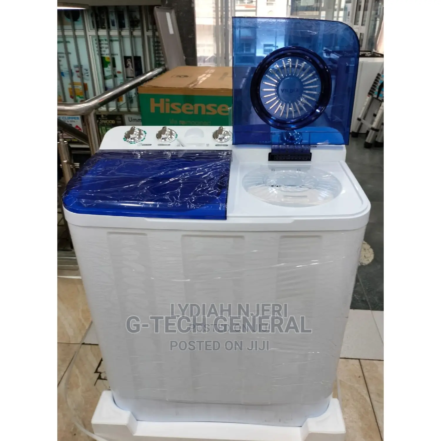 Brand New Hisense Washing Machine 11kg Twin Tub White