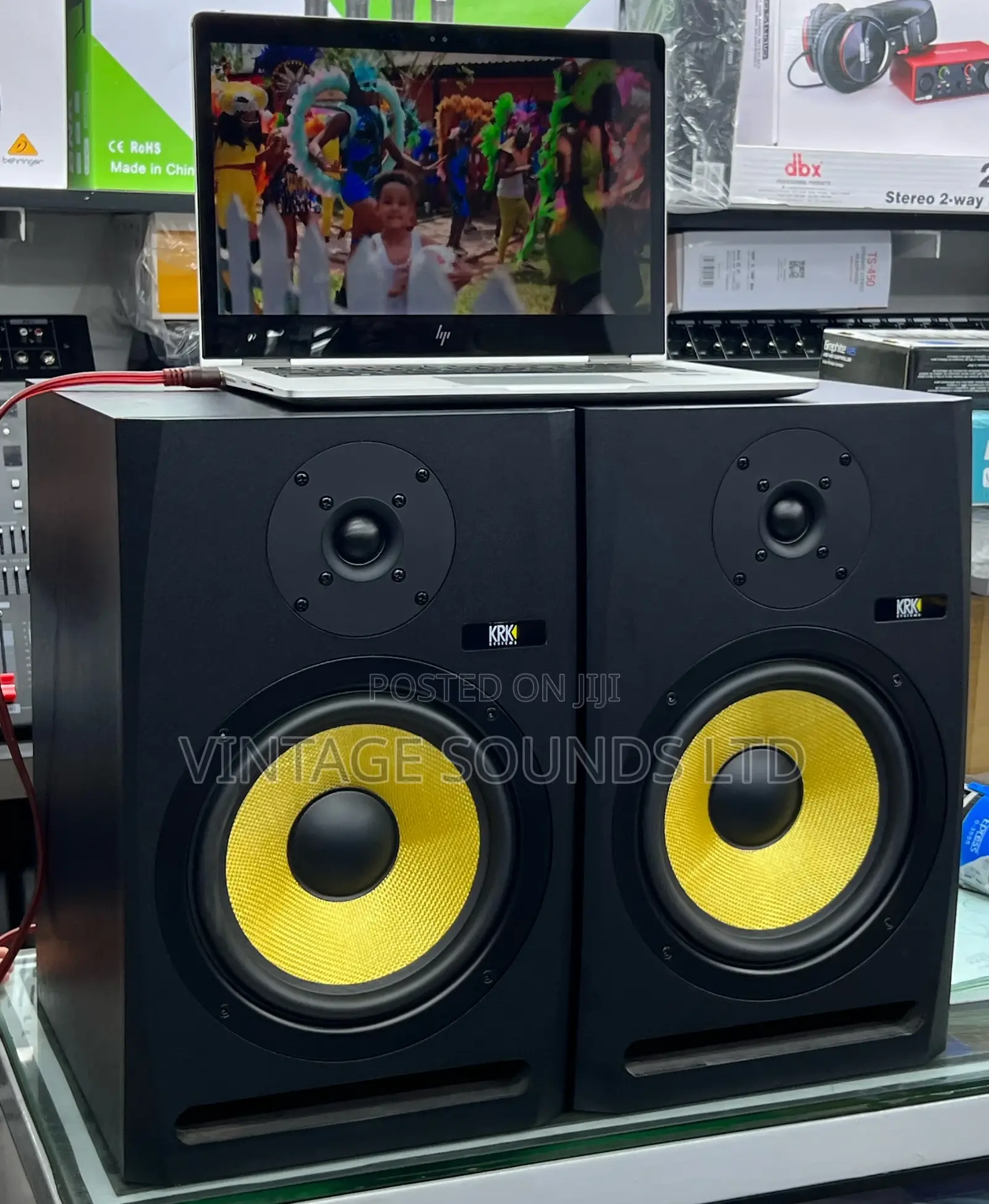 KRK M8 Rokit 8 Professional Bi-Amp 8" Powered Studio Monitor