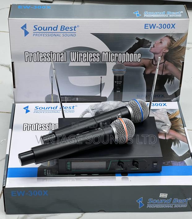 Soundbest Ew 300X Wireless Microphone Pair - main view