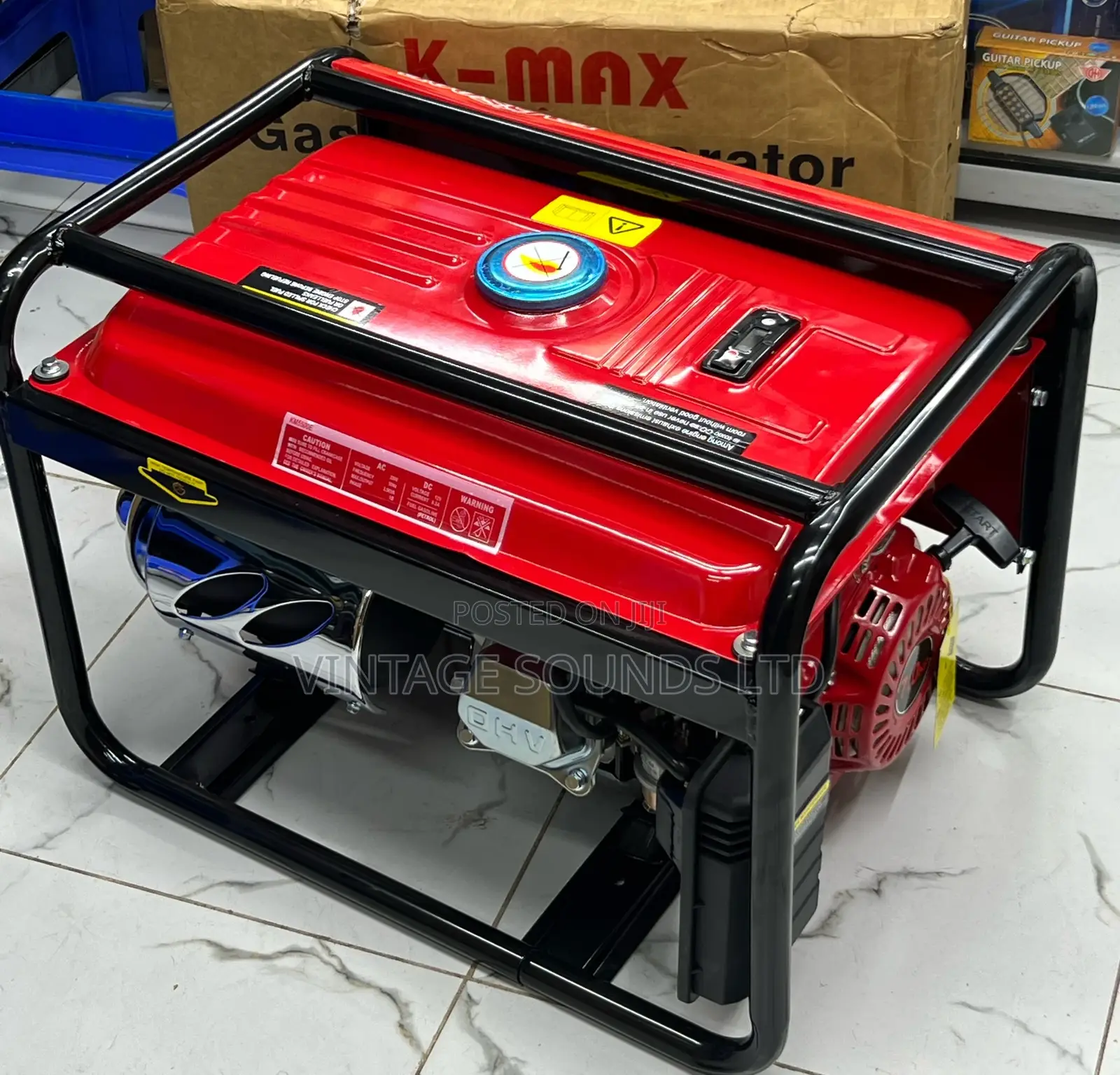New Kingmax Petrol Generator Km5500e Portable