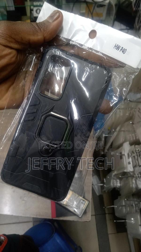 Huawei P40 Case, Dual Layer Tough Rugged Shockpoof Protectio - thumbnail 2