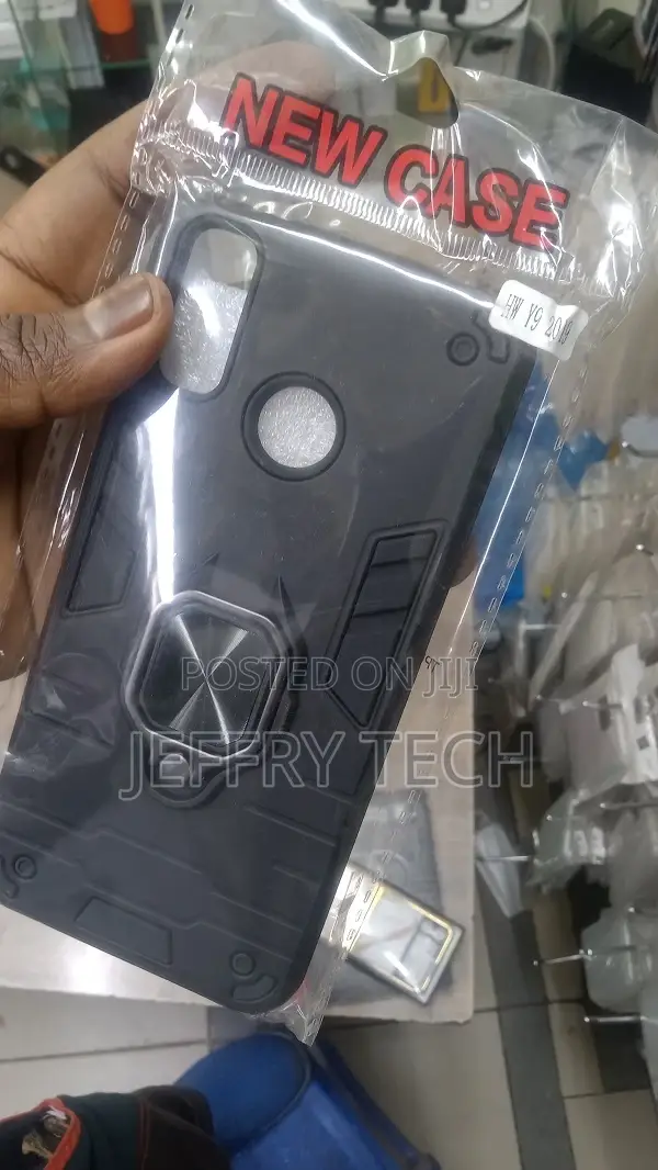 Huawei Y9 (2019) Case, Metal Ring Grip Kickstand Shockproof