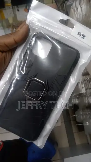 Rappid Rugged Cover Protective Case + Ring for Huawei Y60