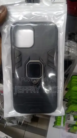 iPhone 12 Pro Max 6.7" Case With Ring Holder Dual Layer Sho