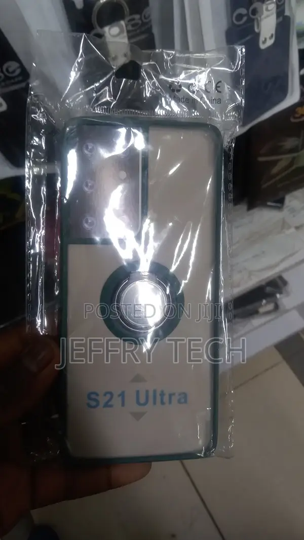 Samsung Galaxy S21 Ultra (6.8") Phone Case Hybrid PC TPU Wit