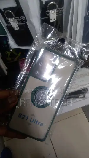Samsung Galaxy S21 Ultra (6.8") Phone Case Hybrid PC TPU Wit