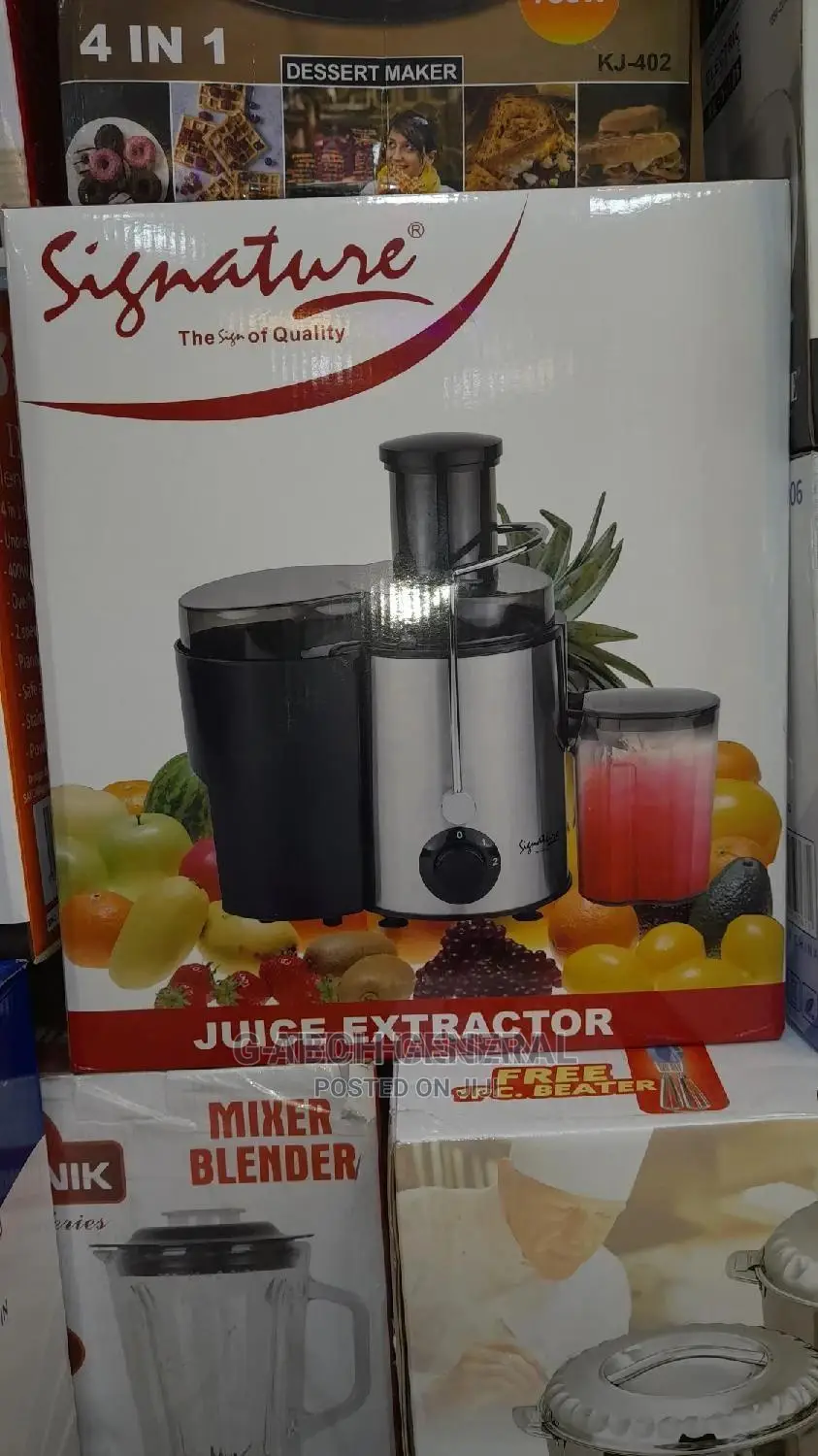 Signature Powerful Motor Electric Juicer/Juice Extractor