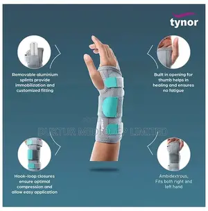 Tynor E-43 Wrist Splint Ambidextrous , S, M, L, XL