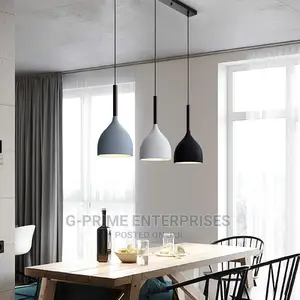 Pendant Chandelier (3)-Holder Metalwood