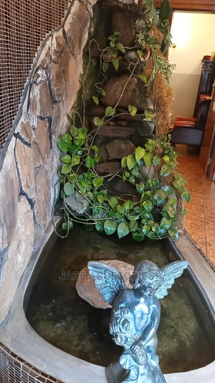 Rockery Fountain Pond