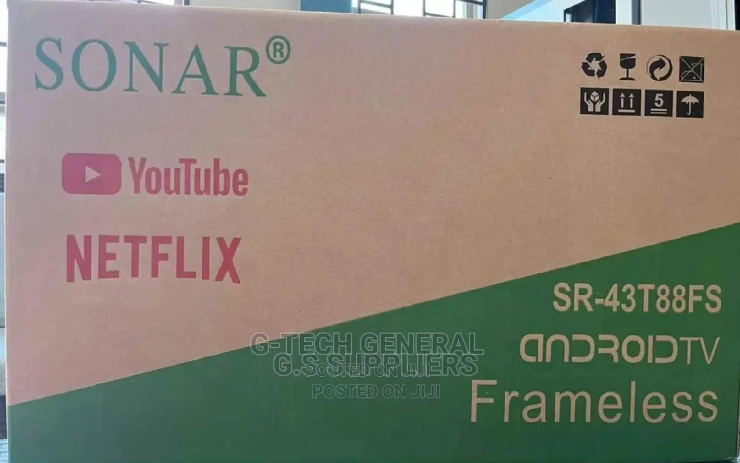 Sonar 43 Inches Smart Android TV