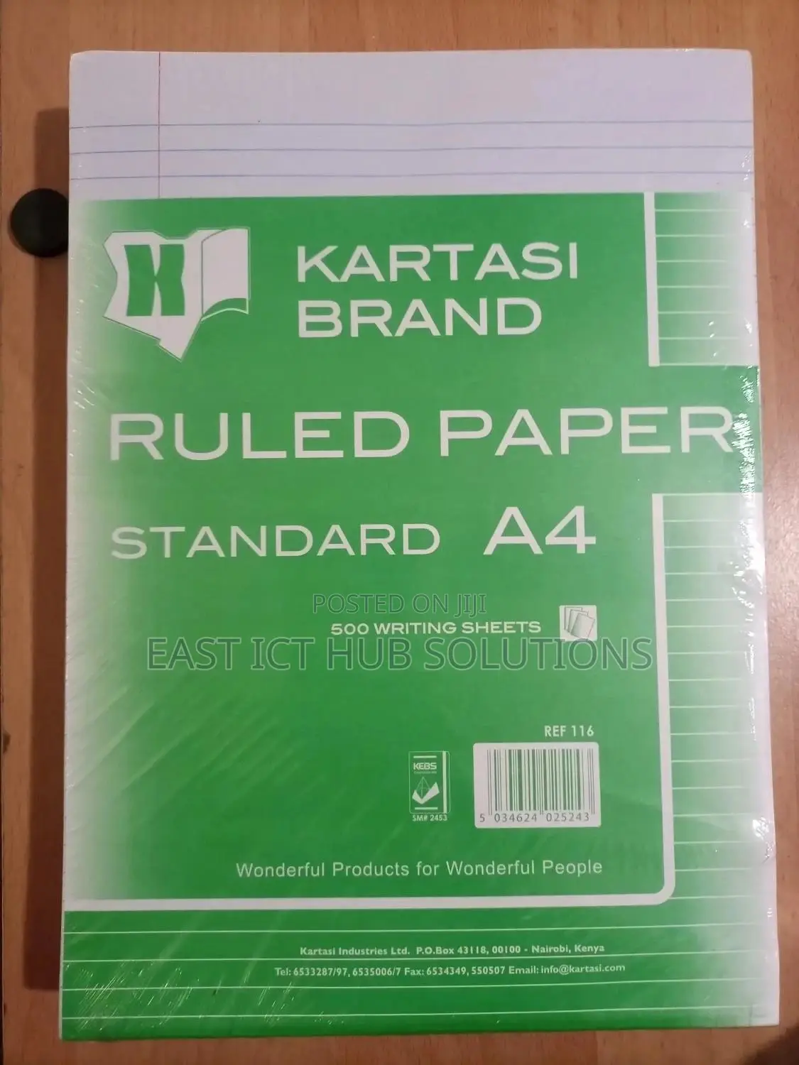 Fullscaps Karatasi Brand Ruled Paper A4 500sheets
