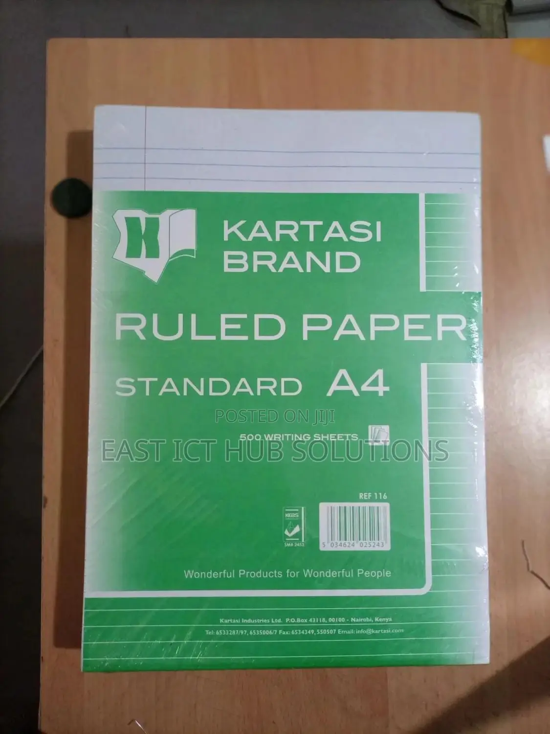 Fullscaps Karatasi Brand Ruled Paper A4 500sheets