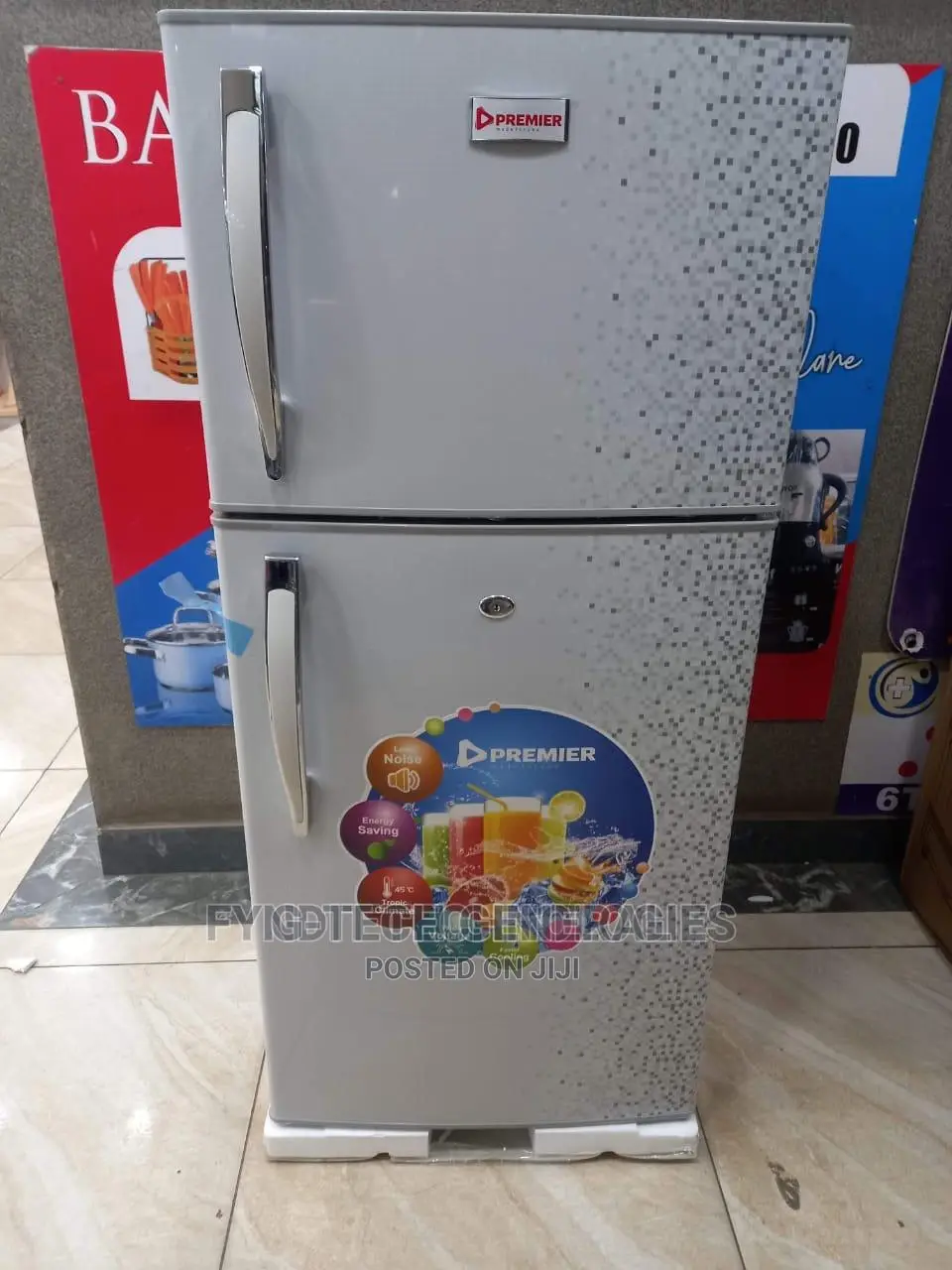 Premier Pm-180l Double Door Refrigerator