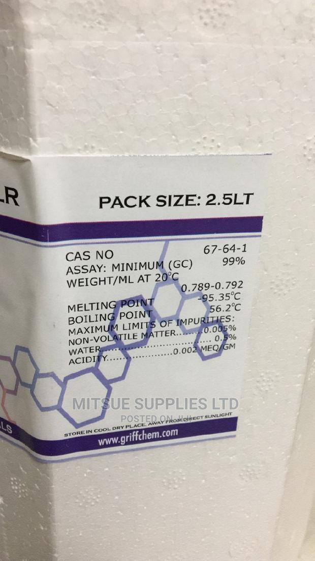 Acetone ( Propanone) AR 2.5L - thumbnail 6