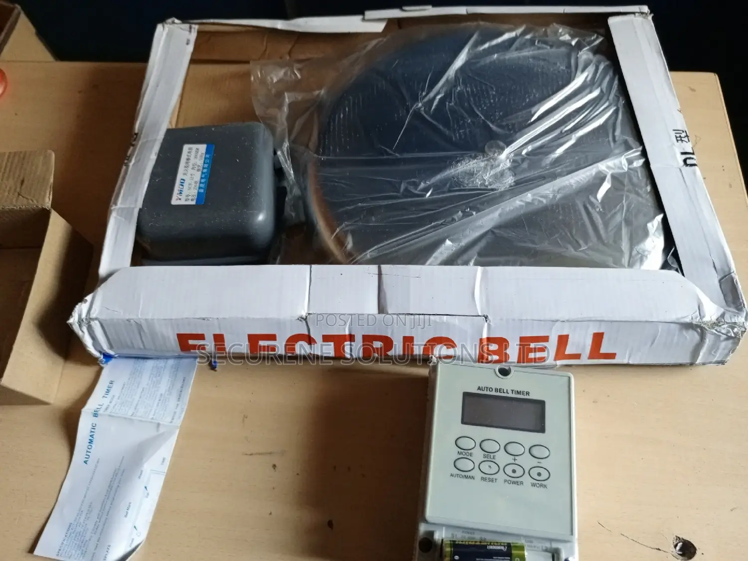 Digital School Bell Timer Switch Auto Bell Ring 80 Schedules