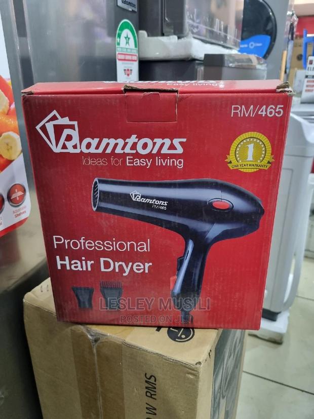 Ramtons RM/465 Hair Dryer Black - thumbnail 3
