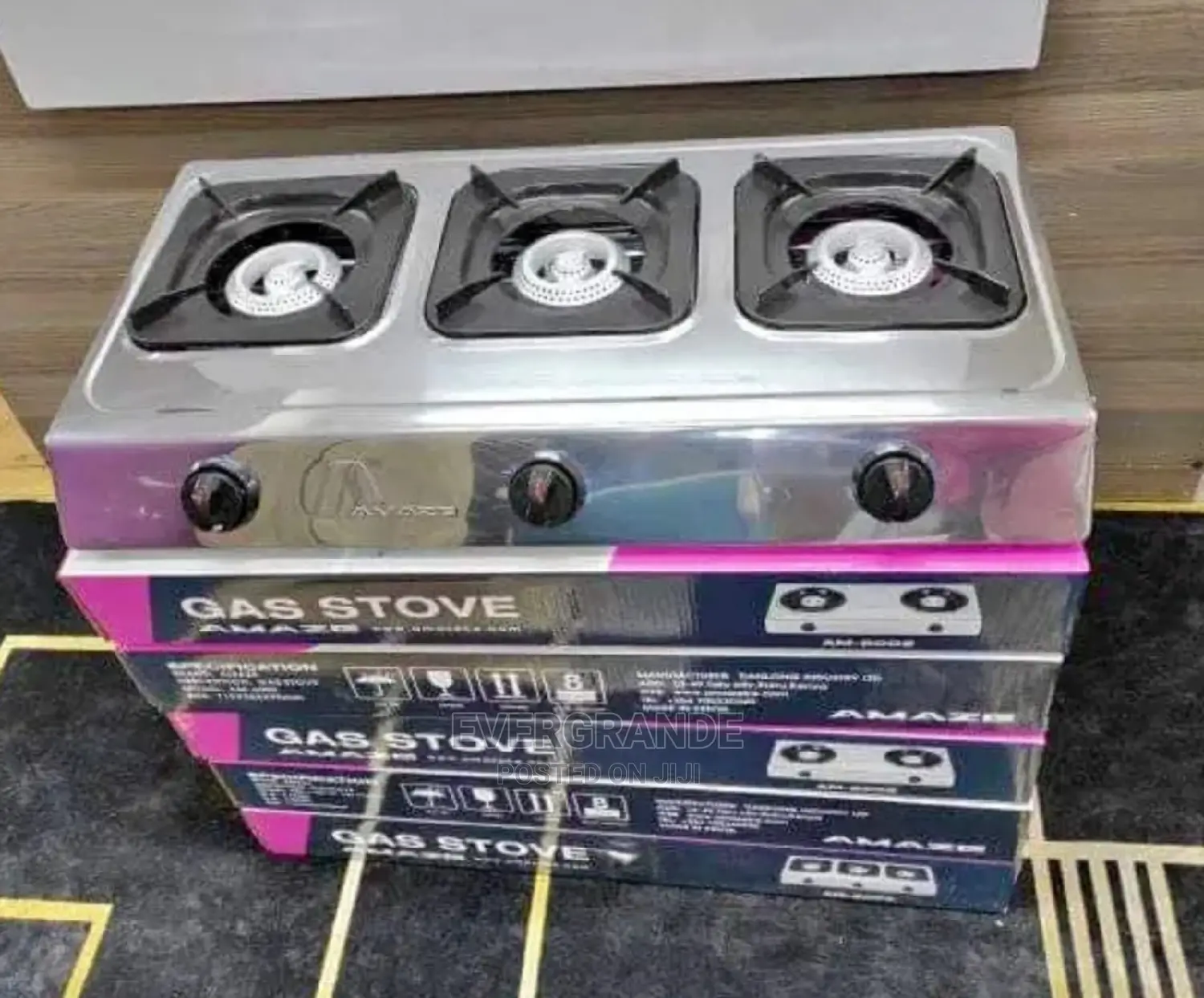 Amaze Gas Stove 3 Table Top