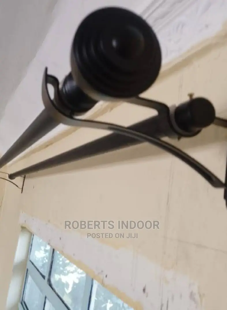 Powder Coated and Durable Curtain Rods