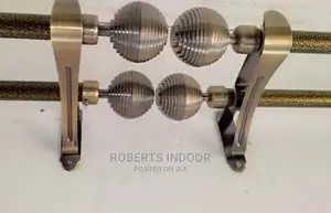 Powder Coated and Durable Curtain Rods