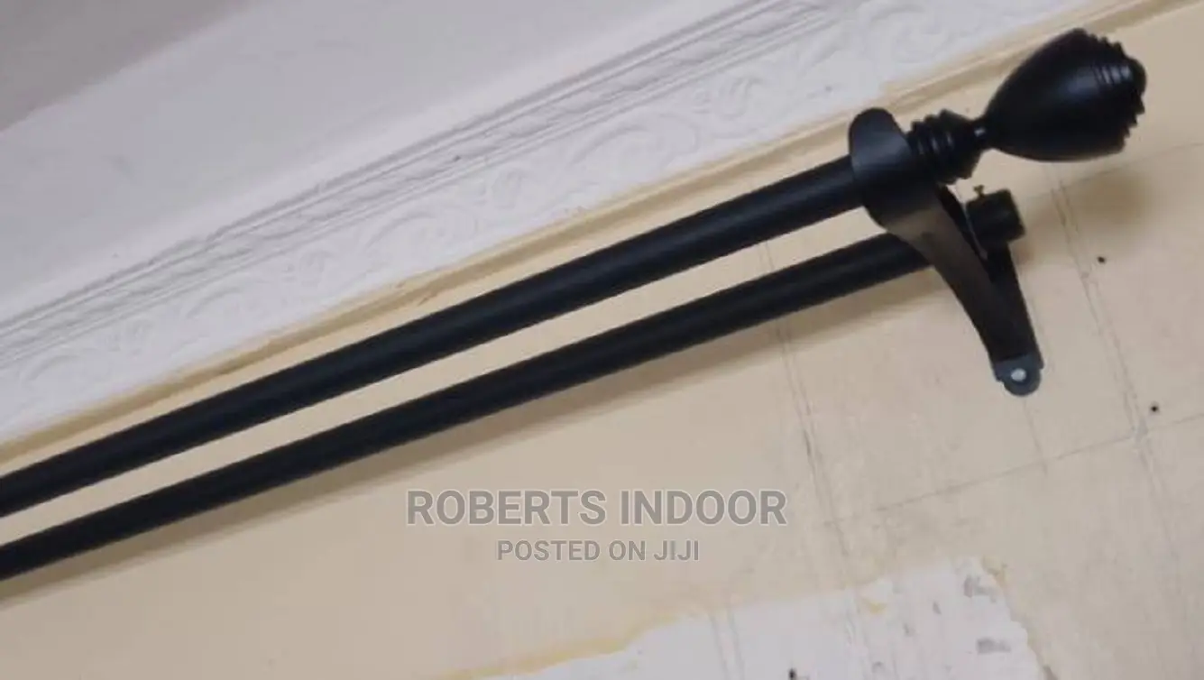 Jua Kali Rods That Hold the Heaviest Curtains
