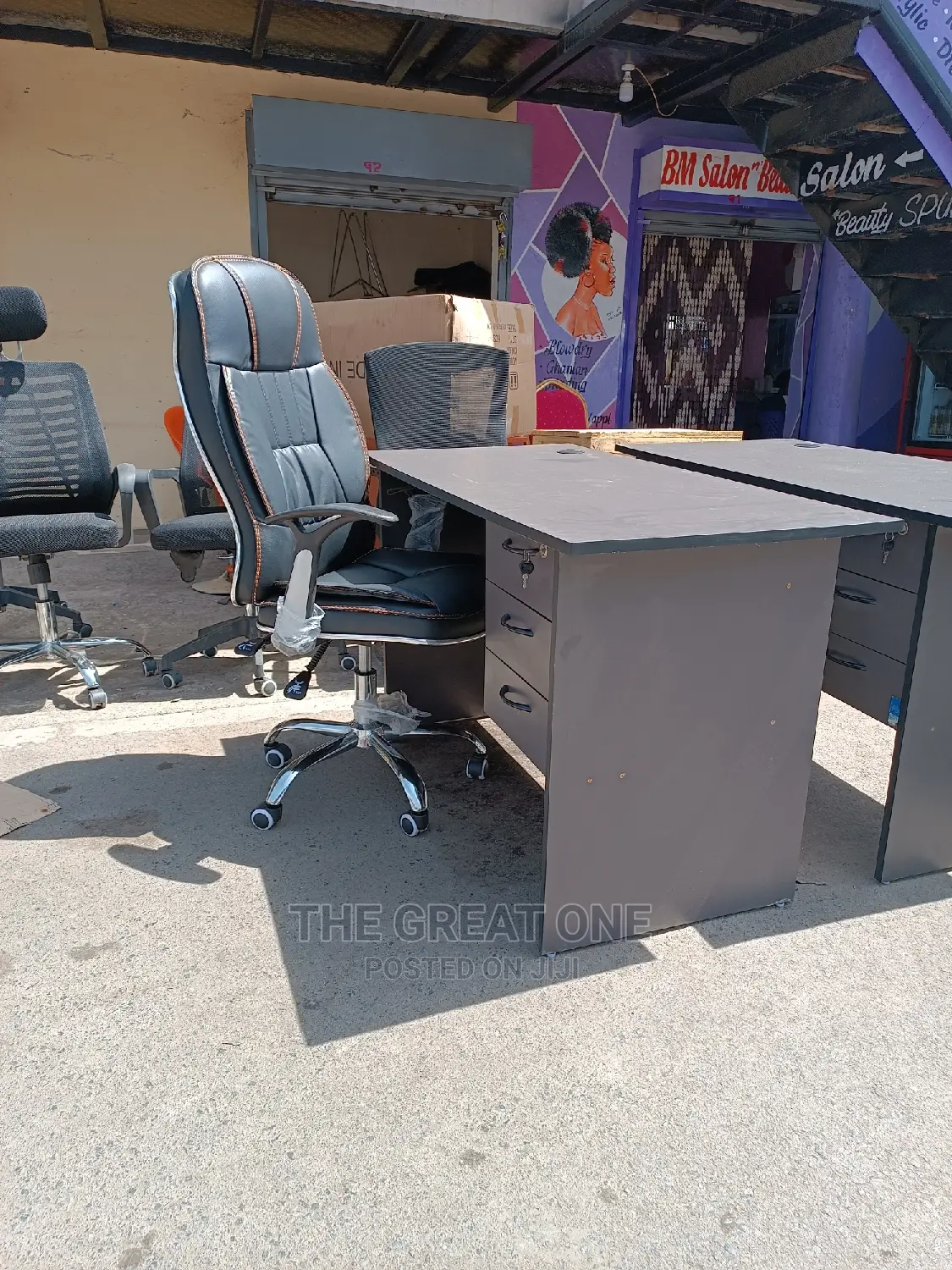 Office Desk and Chair (Brand New Arrived)
