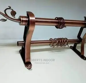 Heavy Duty Jua Kali Curtain Rods