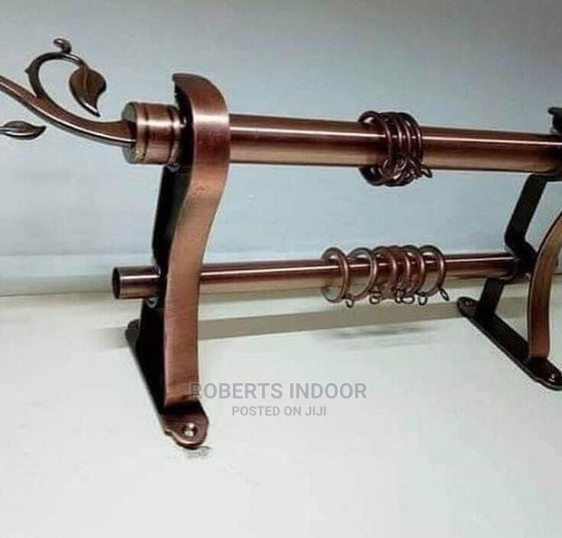 Heavy Duty Jua Kali Curtain Rods