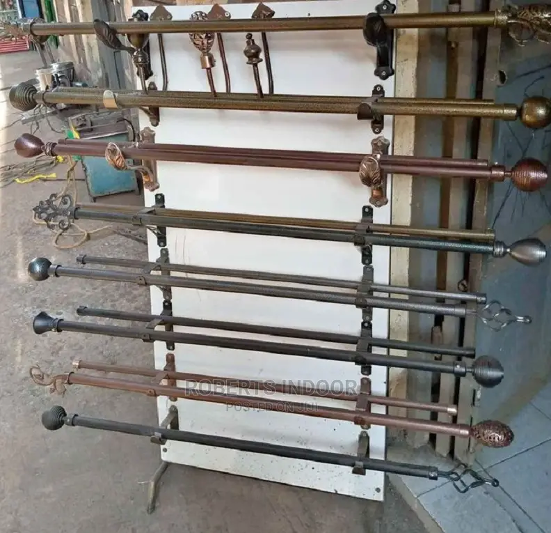 Customized Jua Kali Curtain Rods