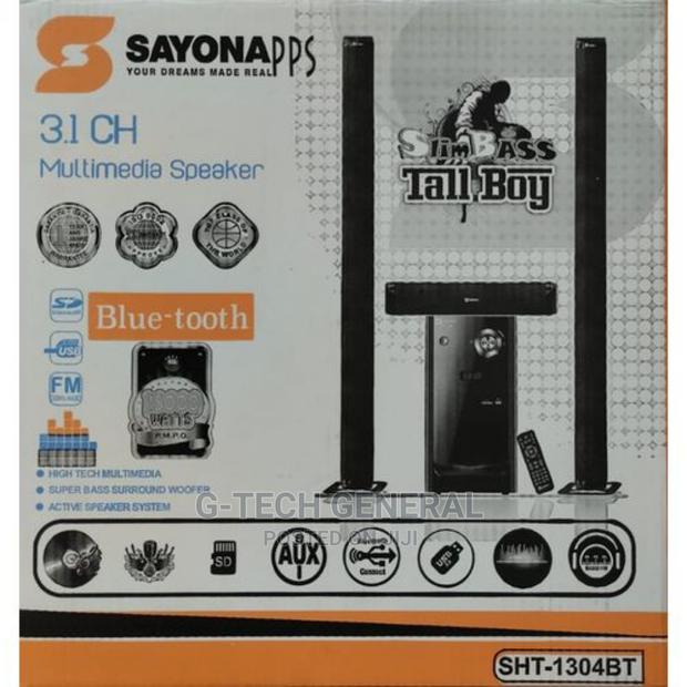 Sayona SHT 1304 Subwoofer,Medium Range Tall Boy Speakers. - main view