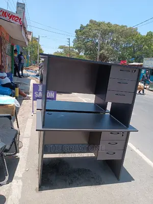 Office Desk (Dark Grey)