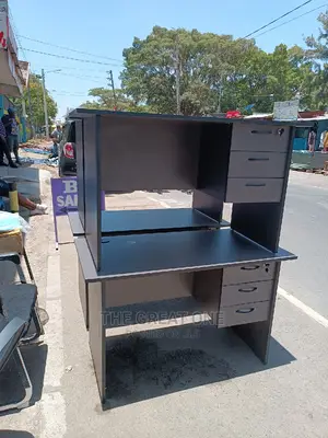 Office Desk (Dark Grey)