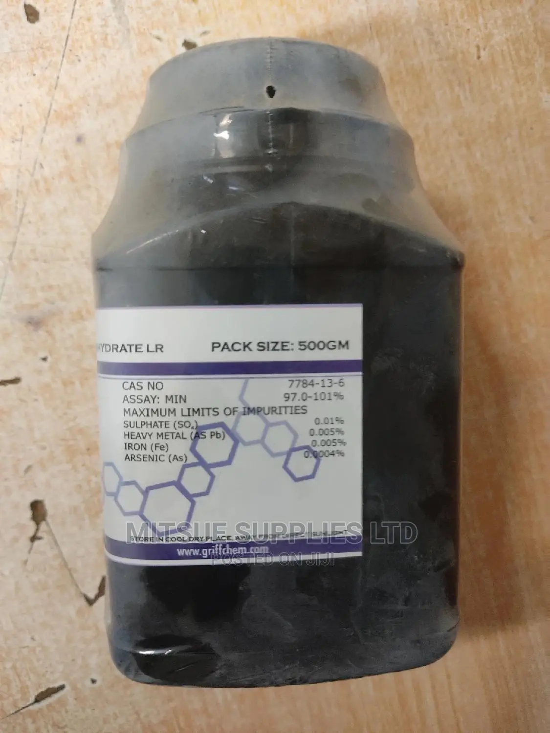 Aluminium Chloride Hexahydrate LR 500G