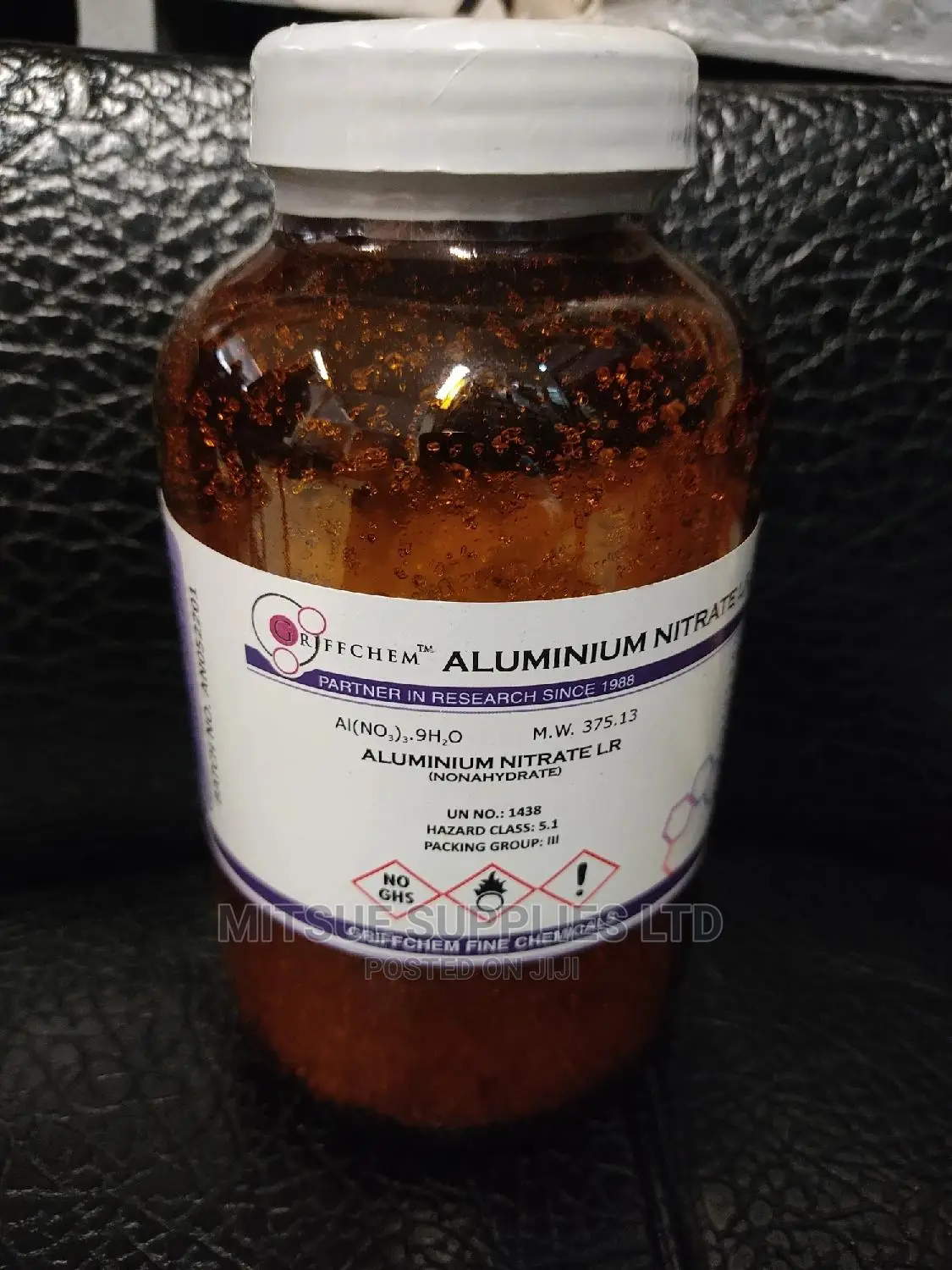 Aluminium Nitrate Nonahydrate 500G LR